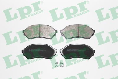 Колодки тормозные передние LPR 05P813