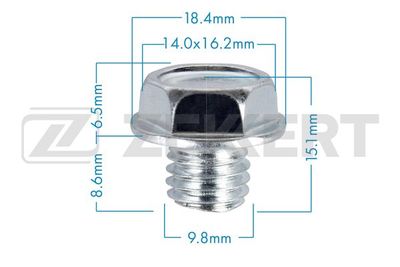 Пробка сливная Zekkert BE3574