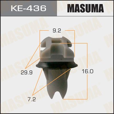 Клипса Masuma KE436
