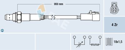 Лямбда-зонд FAE 77262