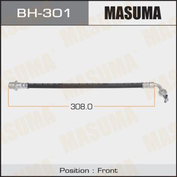 Шланг тормозной передний Masuma BH301