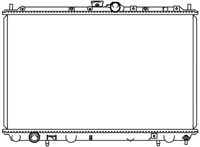 Радиатор охлаждения LUZAR LRC1122