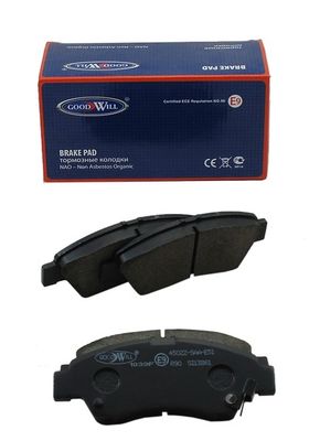 Колодки тормозные дисковые передние BLITZ BB0167