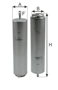 Фильтр топливный GOODWILL FG165