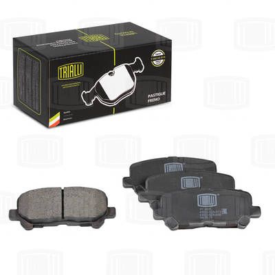 Колодки тормозные дисковые задние TRIALLI PF4035