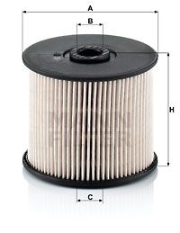 Фильтр топливный MANN-FILTER PU830X