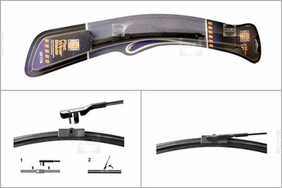 Щетка стеклоочистителя бескаркасная HOLA HF17A