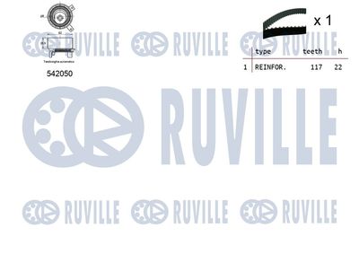 Комплект ГРМ RUVILLE 550304