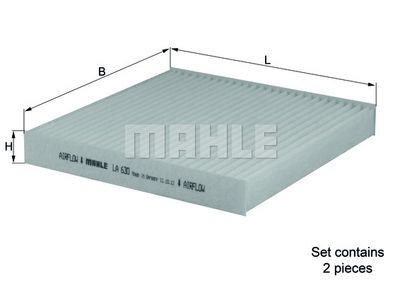 Фильтр салона MAHLE LA630S