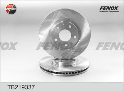 Диск тормозной передний FENOX TB219337