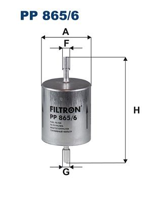 Фильтр топливный FILTRON PP8656