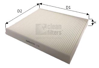 Фильтр салона CLEAN FILTERS NC2431