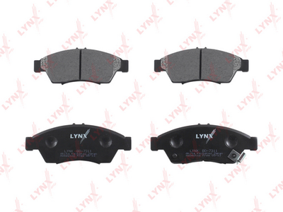 Колодки тормозные дисковые передние LYNXauto BD7311