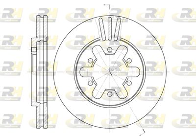 Диск тормозной ROADHOUSE 645010