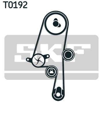 Ремкомплект ГРМ SKF VKMA06220