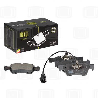 Колодки тормозные задние с датчиком TRIALLI PF1876