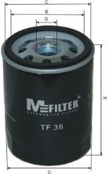 Фильтр масляный M-Filter TF38
