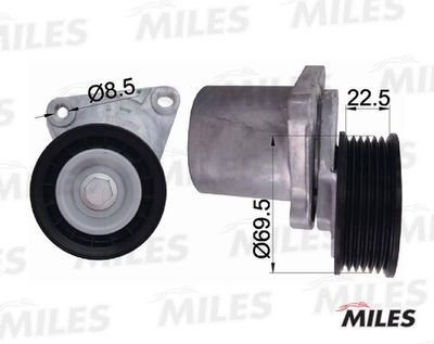 Натяжитель приводного ремня Miles AG00058