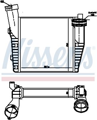 Интеркулер NISSENS 96688