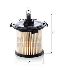 Фильтр топливный MANN-FILTER PU12003Z