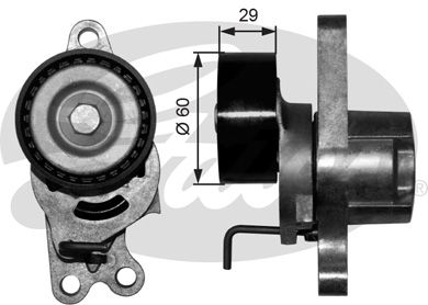 Ролик ремня приводного GATES T39055