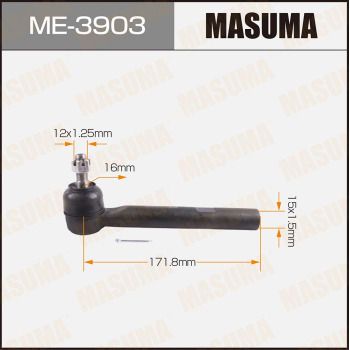 Наконечник рулевой Masuma ME3903
