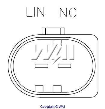 Регулятор генератора BOSCH 1986AE0058