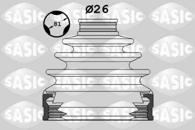 Пыльник ШРУС SASIC 1900032
