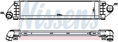 Интеркулер NISSENS 96560