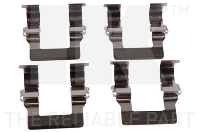 Комплект монтажный тормозных колодок NK 7930194