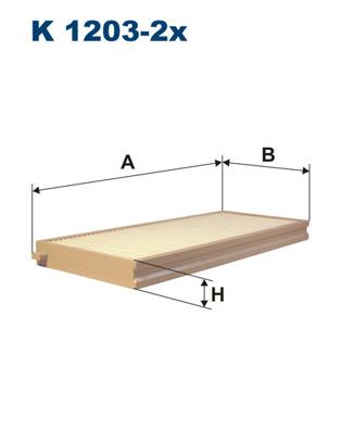 Фильтр салона FILTRON K12032X