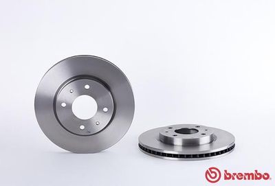 Диск тормозной передний вентилируемый BREMBO 09A14840