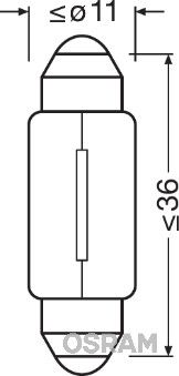 Лампа OSRAM 6461