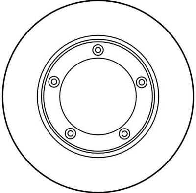 Диск тормозной TRUSTING DF1209