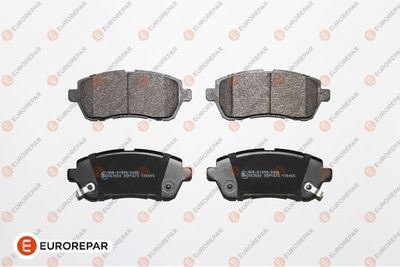 Колодки тормозные передние EUROREPAR 1617268780