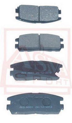 Колодки тормозные дисковые задние GREAT WALL 3502120K00