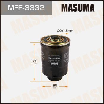 Фильтр топливный Masuma MFF3332