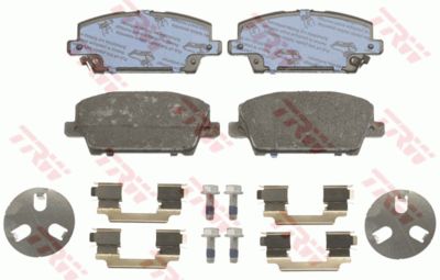 Колодки тормозные передние TRW GDB3407