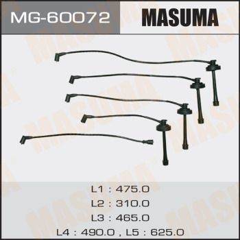 Комплект проводов высоковольтных Masuma MG60072