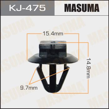 Клипса Masuma KJ475