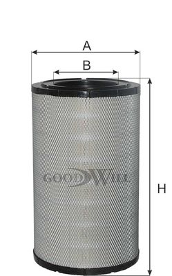Фильтр воздушный TSN 91455