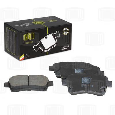 Колодки тормозные передние TRIALLI PF4333