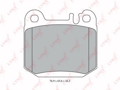 Колодки тормозные задние LYNXauto BD5329
