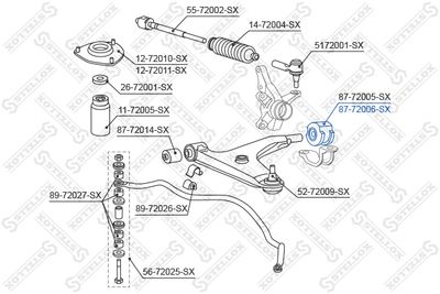 Сайлентблок GParts VO30872511