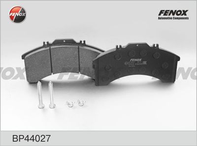 Колодки тормозные дисковые FENOX BP44027