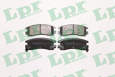 Колодки тормозные задние LPR 05P1031
