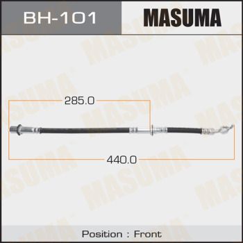 Шланг тормозной передний Masuma BH101