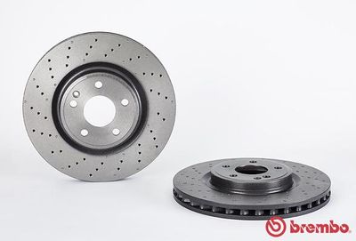 Диск тормозной передний BREMBO 09B80751