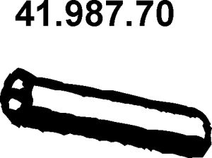 Глушитель задняя часть POLMOSTROW 13124