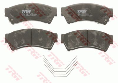 Колодки тормозные передние TRW GDB3501
